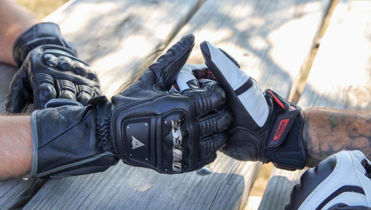 Short-cuff gloves versus gauntlet gloves - RevZilla