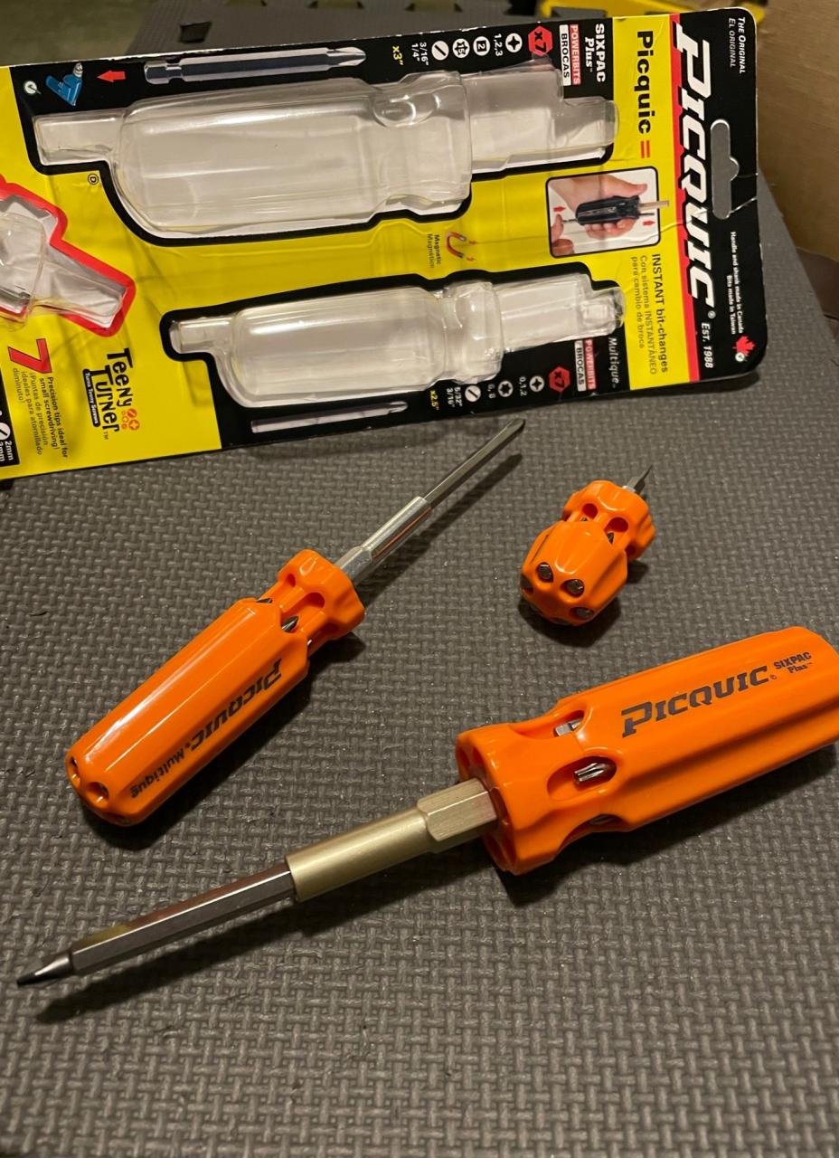 NTD: Any love for some Picquic screwdrivers?: Tools