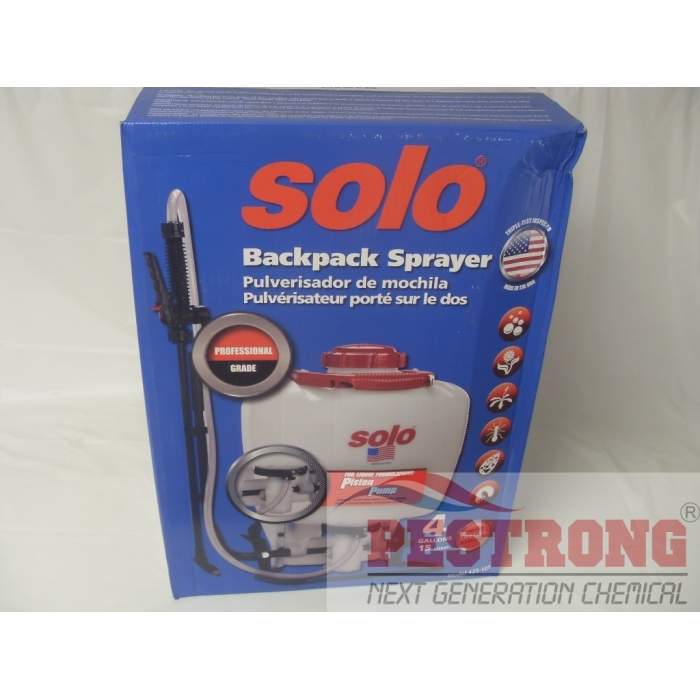 Solo 425-Deluxe 4-Gallon Professional Piston Backpack Sprayer with Deluxe  Padded Straps : Amazon.ae: Patio, Lawn & Garden