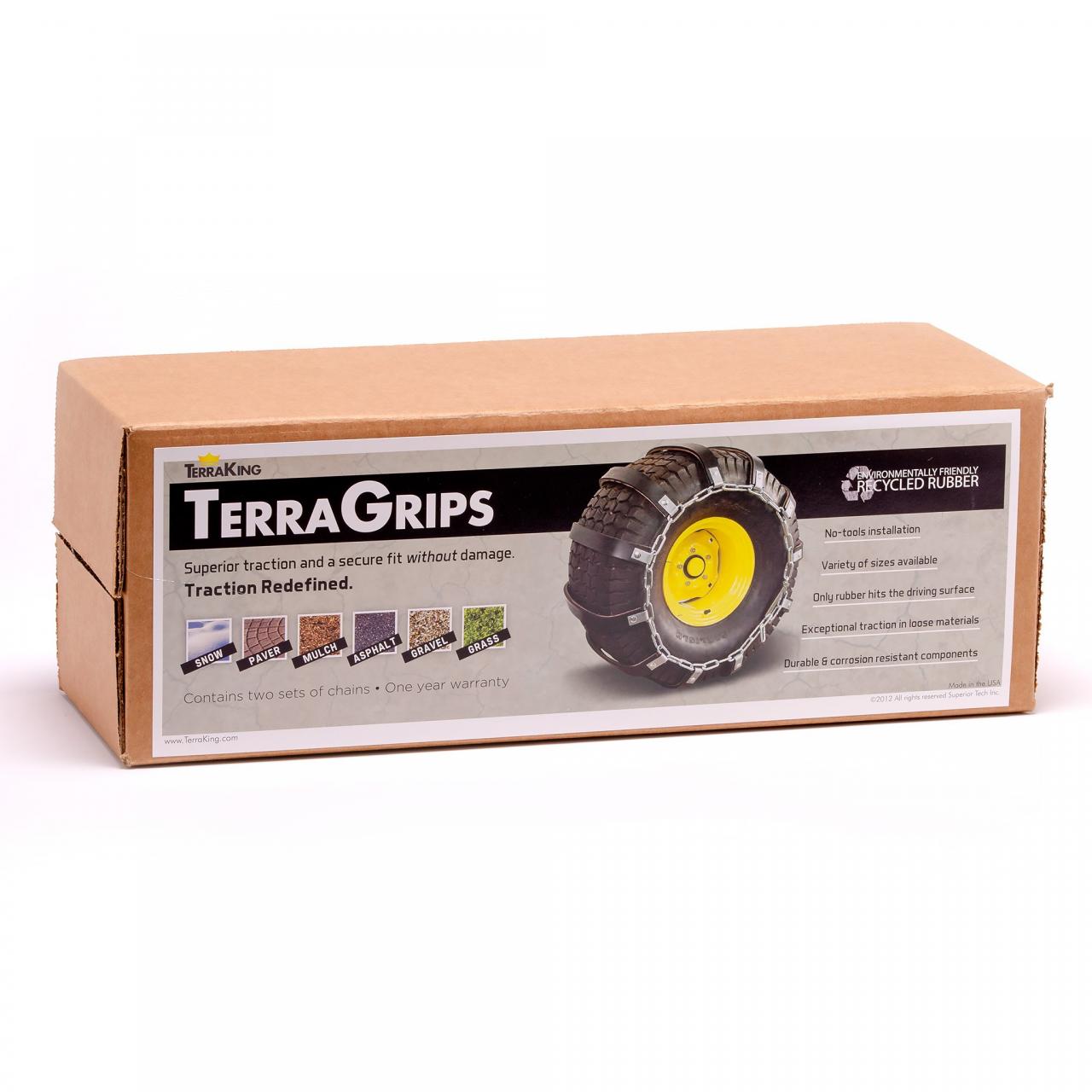 TerraGrips Tire Chains 23x10.5-12 : Amazon.ca: Automotive