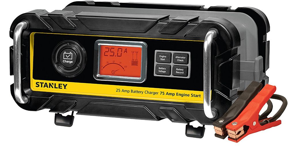 STANLEY BC25BS 25 Amp Bench Battery Charger with 75 Amp Engine Start and  Alternator Check : Buy Online at Best Price in KSA - Souq is now Amazon.sa:  Electronics