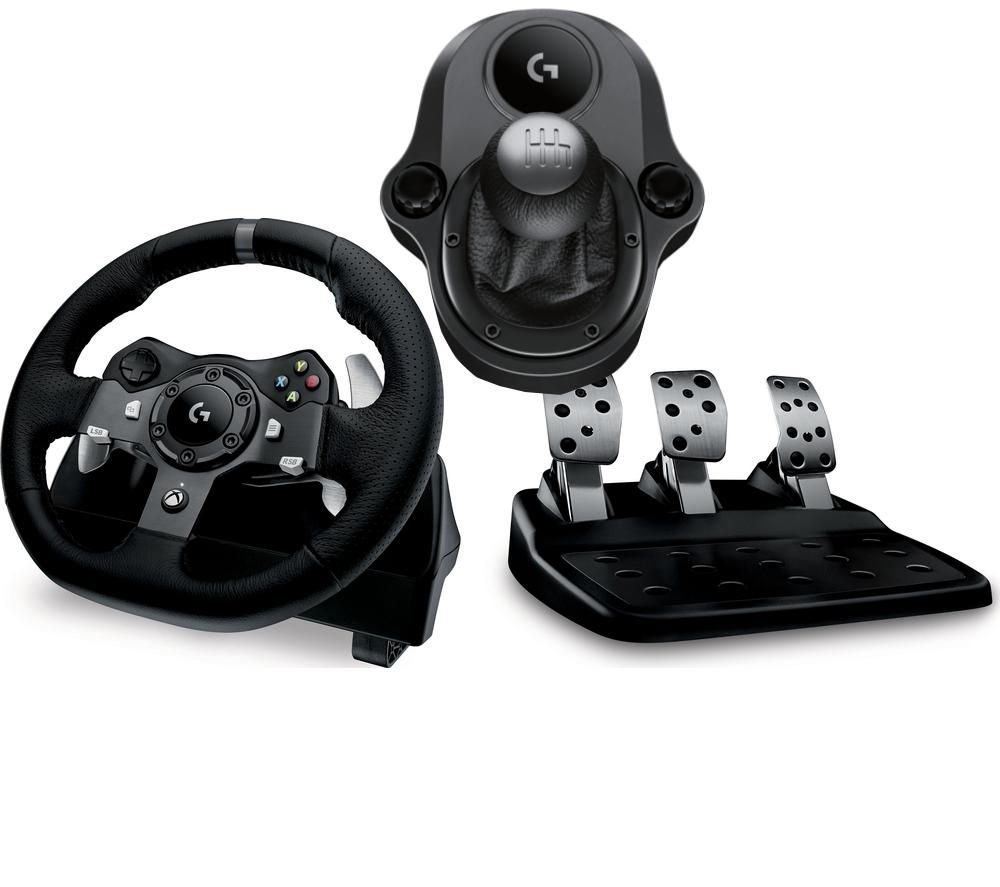 Logitech G920 Driving Force Racing Wheel with Pedals - Q Store.Online