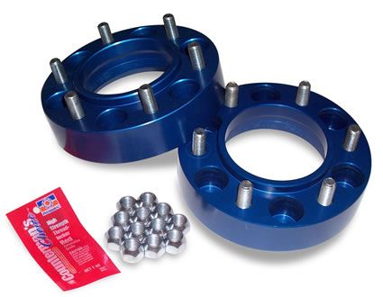 WHS-1.25 - Spidertrax wheel spacers 1.25 inch Hub Centric