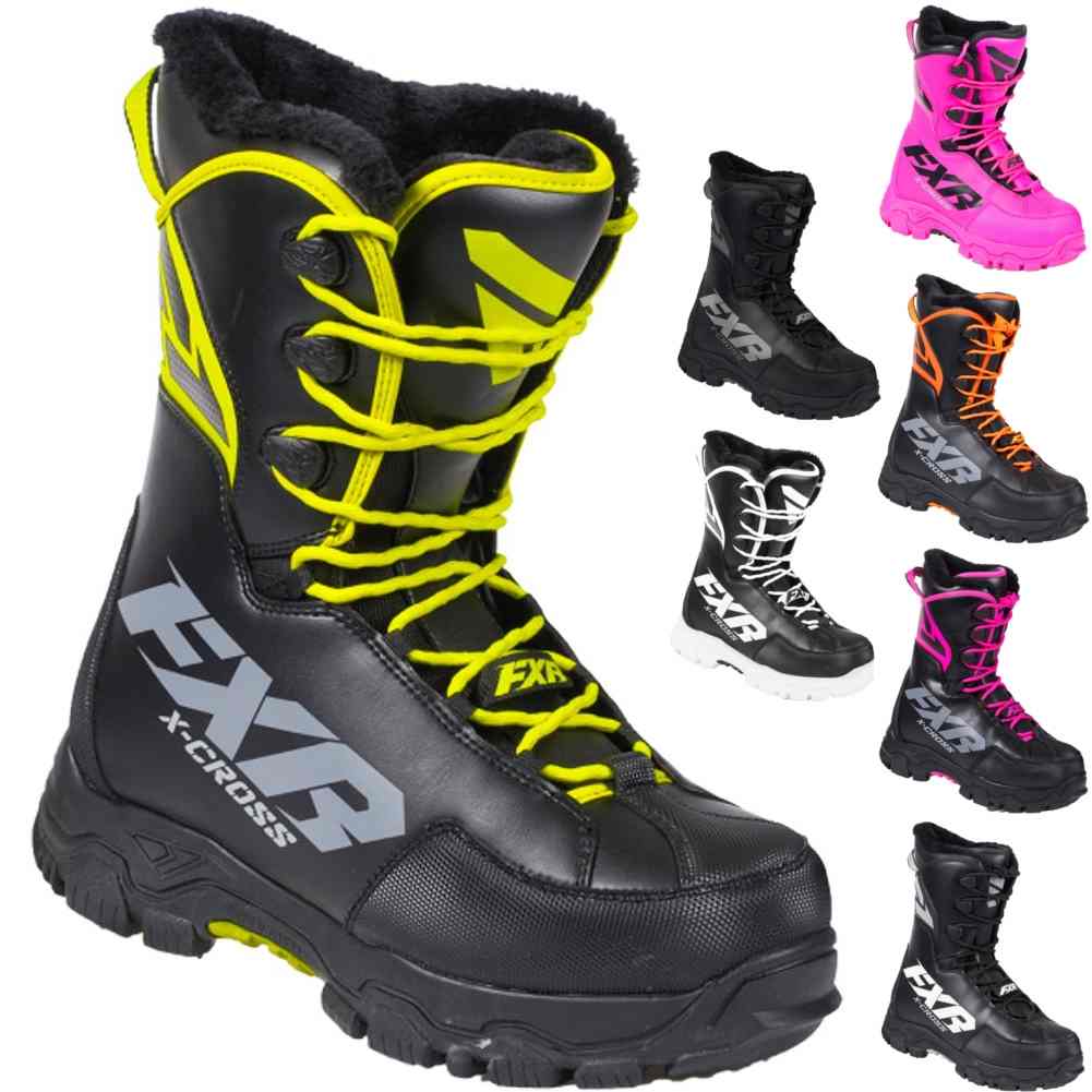 FXR X-Cross Speed Boots Test - SledMagazine.com - The snowmobile reference