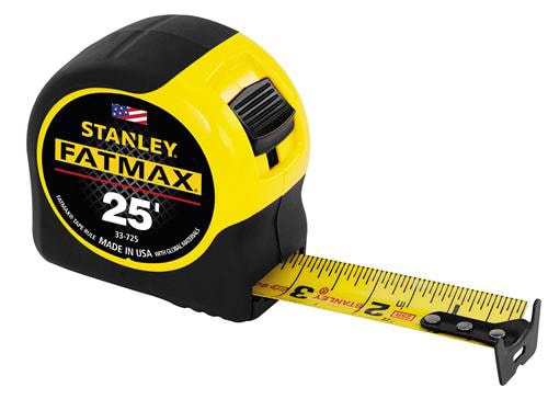 Stanley FATMAX 25-ft Tape Measure in the Tape Measures department at  Lowes.com