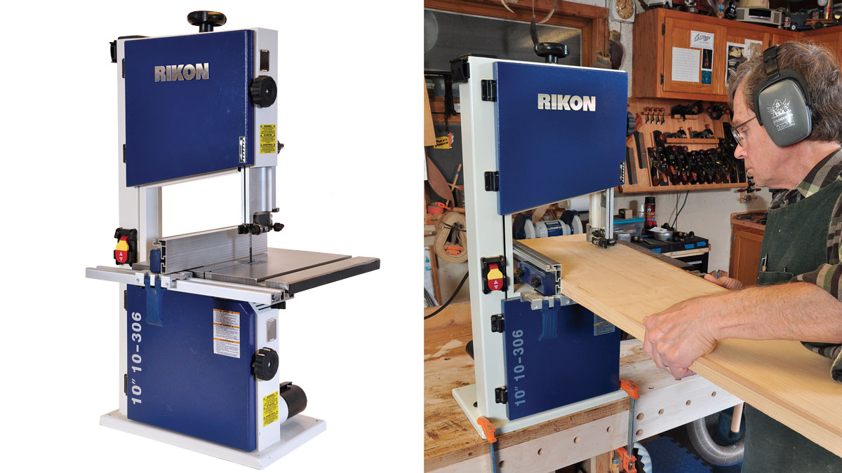 Tool Review: Rikon 10-306 Bandsaw - FineWoodworking