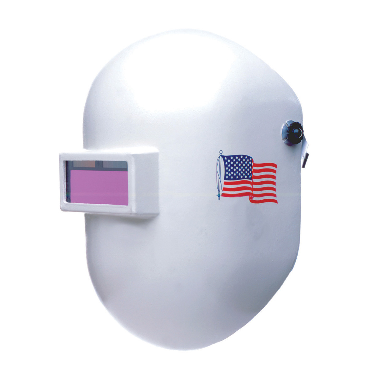 Airgas - HON110PWE - Honeywell Fibre-Metal® Pipeliner™ White Fiberglass  Fixed Front Welding Helmet With 2