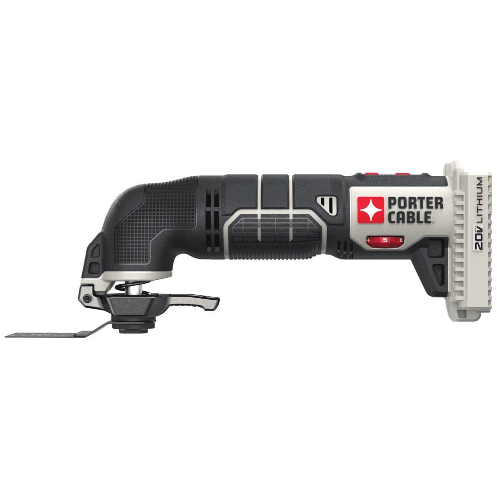 PORTER-CABLE 32-Piece 12-Volt Variable Speed Oscillating Multi-Tool Kit  with Soft Case (2-Batteries Included) in the Oscillating Tool Kits  department at Lowes.com