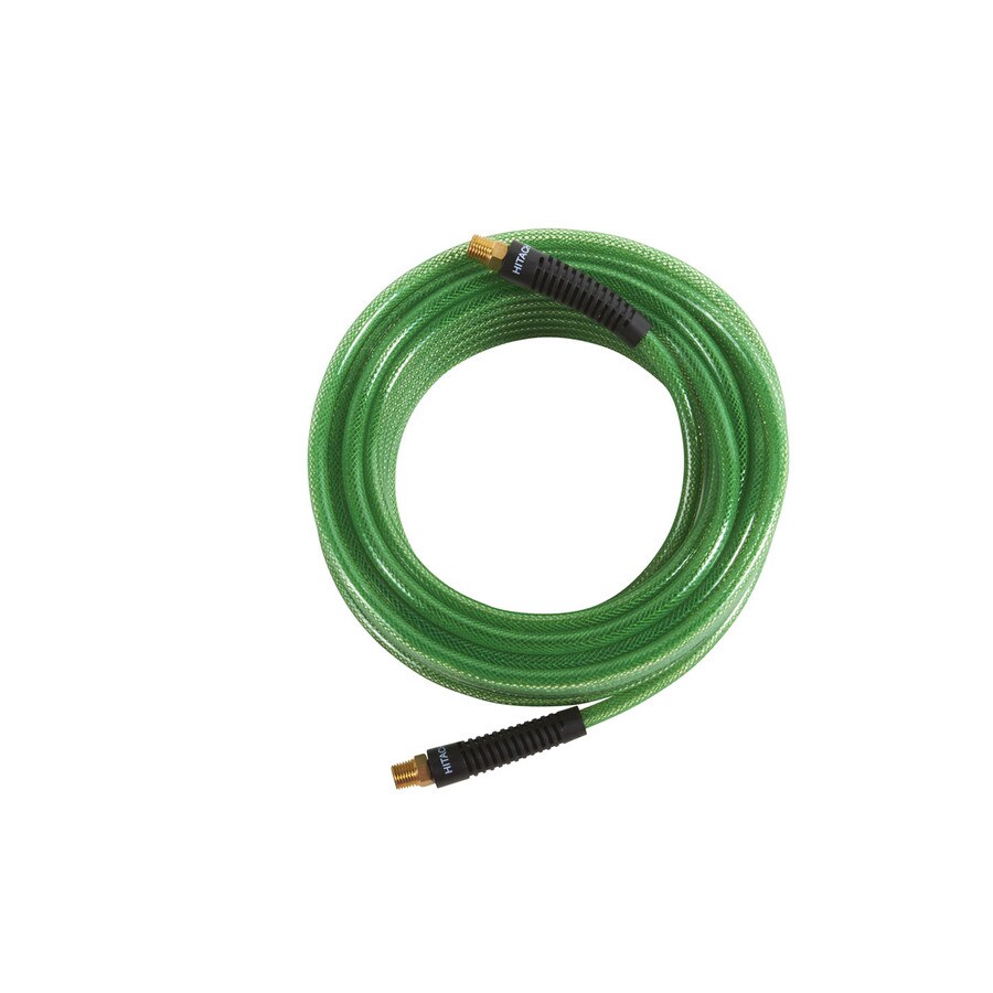 Hitachi 1/4-in Kink Free 50-ft Polyurethane Air Hose in the Air Compressor  Hoses department at Lowes.com