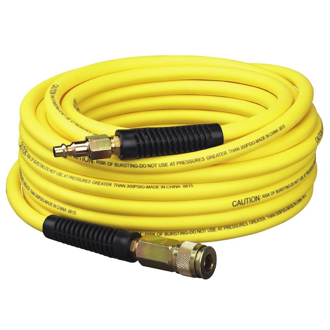 Bostitch 1/4-in Kink Free 50-ft PVC/Rubber Air Hose in the Air Compressor  Hoses department at Lowes.com