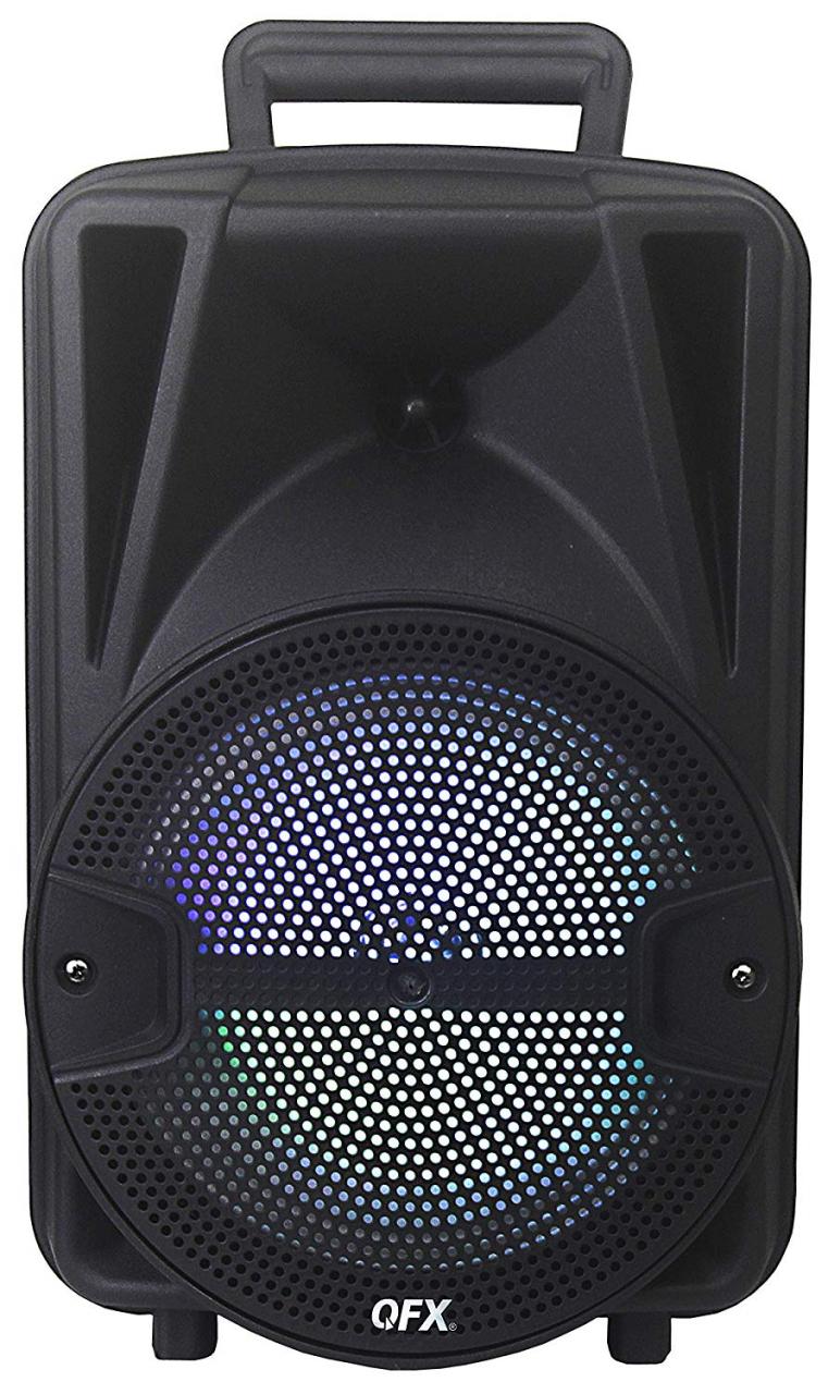 QFX PBX-710700BTL-BL Portable Bluetooth Party Speaker, Blue