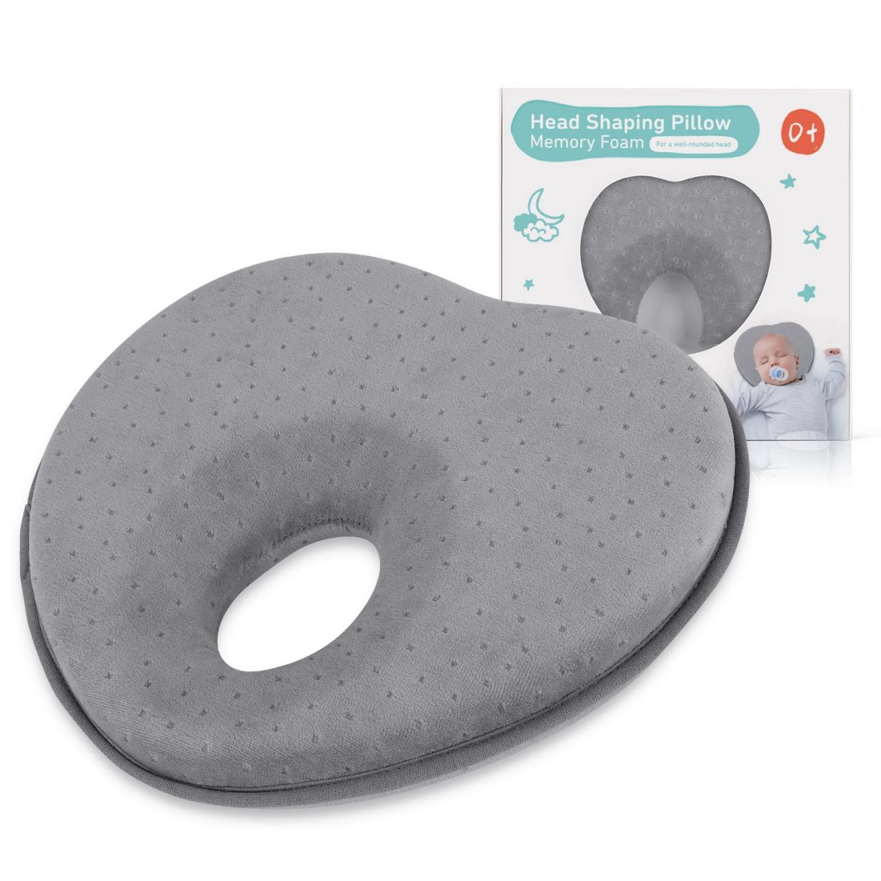 Baby Pillow for Newborn Infant，Head Shaping Pillow for Flat Head Syndr –  Babebay