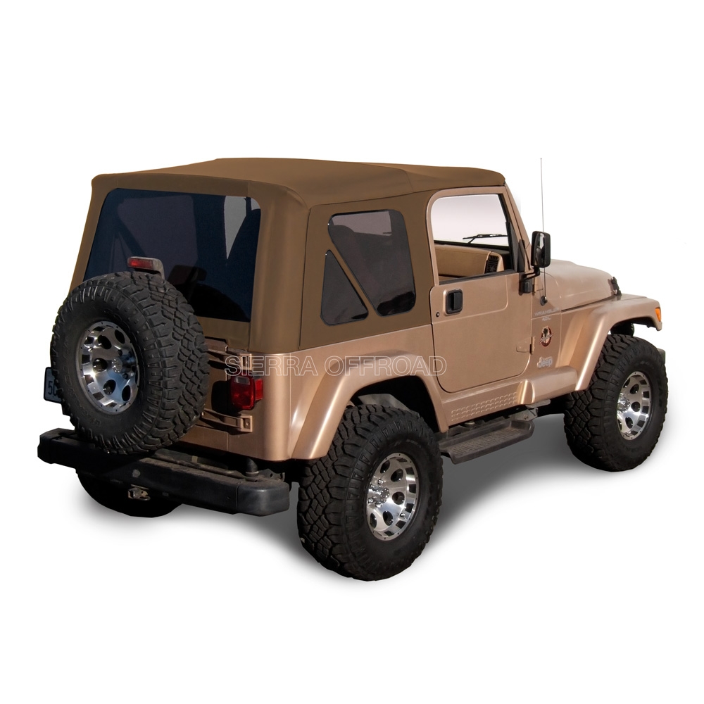 Replace Sierra Off-Road Soft Top - Spice Denim Jeep Replacement Top