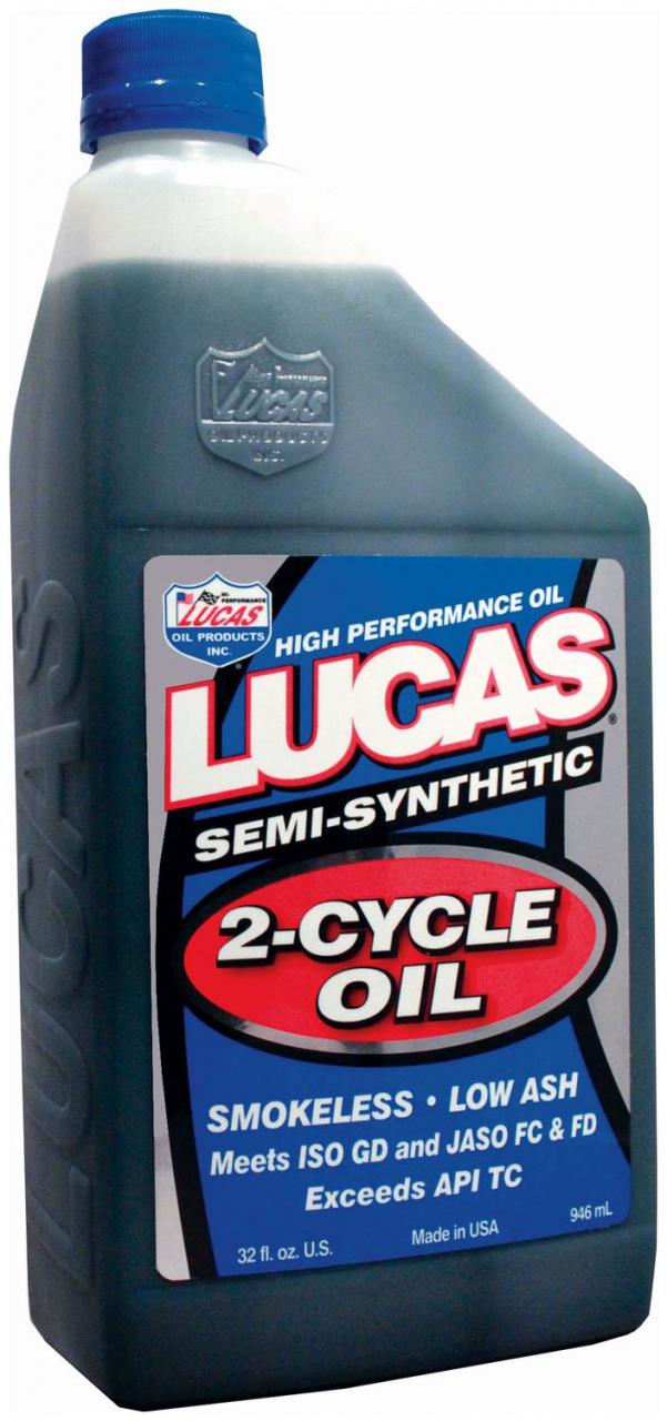 Lucas Semi-Synthetic 2-Cycle Oil 1 Quart 10110 | O'Reilly Auto Parts