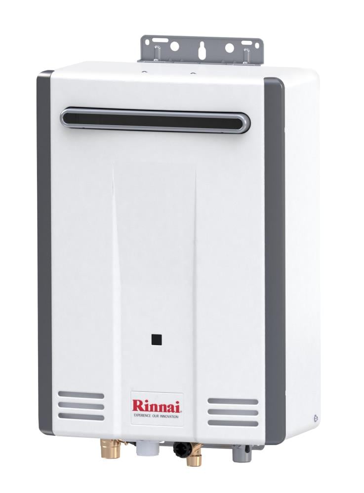 Rinnai High Efficiency 5.6-GPM 120000-BTU Outdoor Natural Gas Tankless  Water Heater in the Tankless Gas Water Heaters department at Lowes.com
