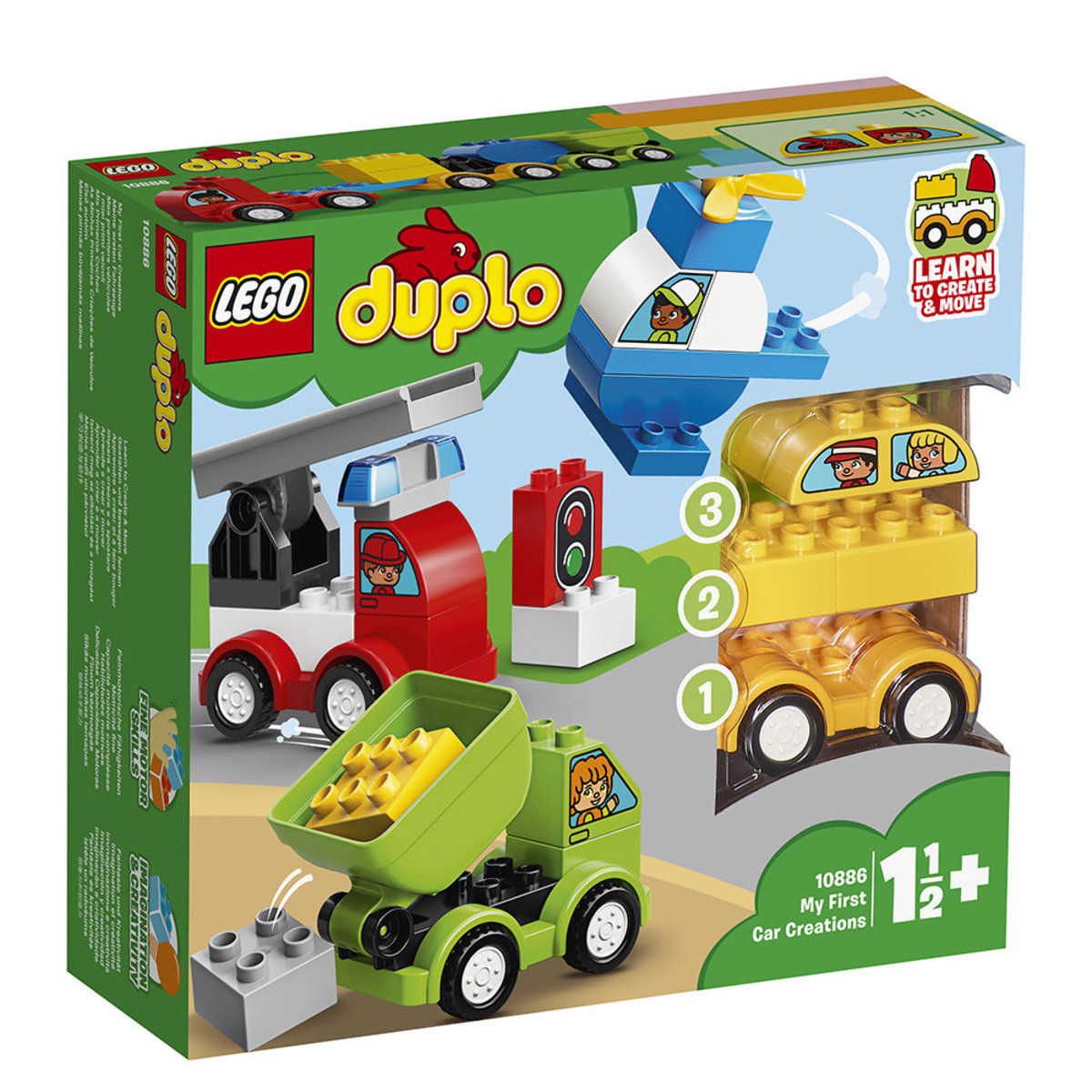 LEGO | LEGO®DUPLO 10886 My First Car Creations (Bricks, Vehicle) | HKTVmall  Online Shopping