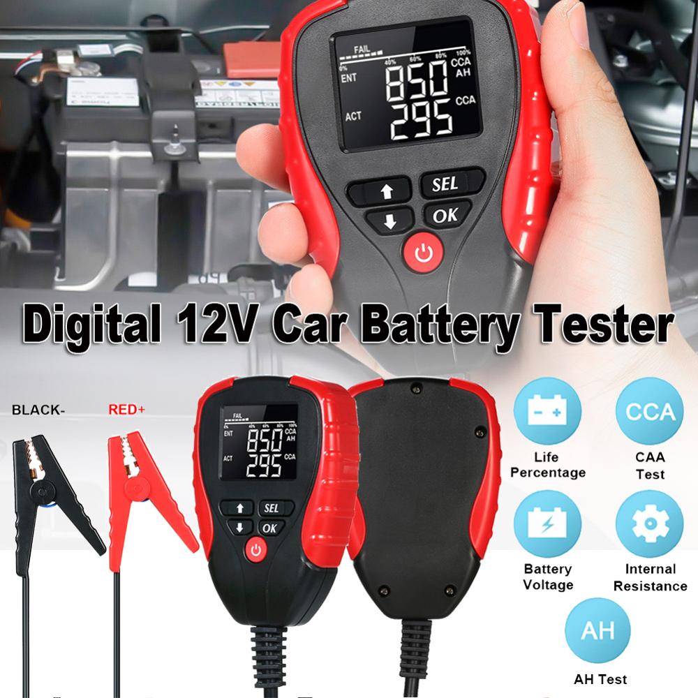 12V Digital Car Battery Tester Automotive AH CCA Voltage Battery Load  Analyzer Automobile Vehicle Battery Diagnostic Tool - Best Sale #53185 |  Goteborgsaventyrscenter