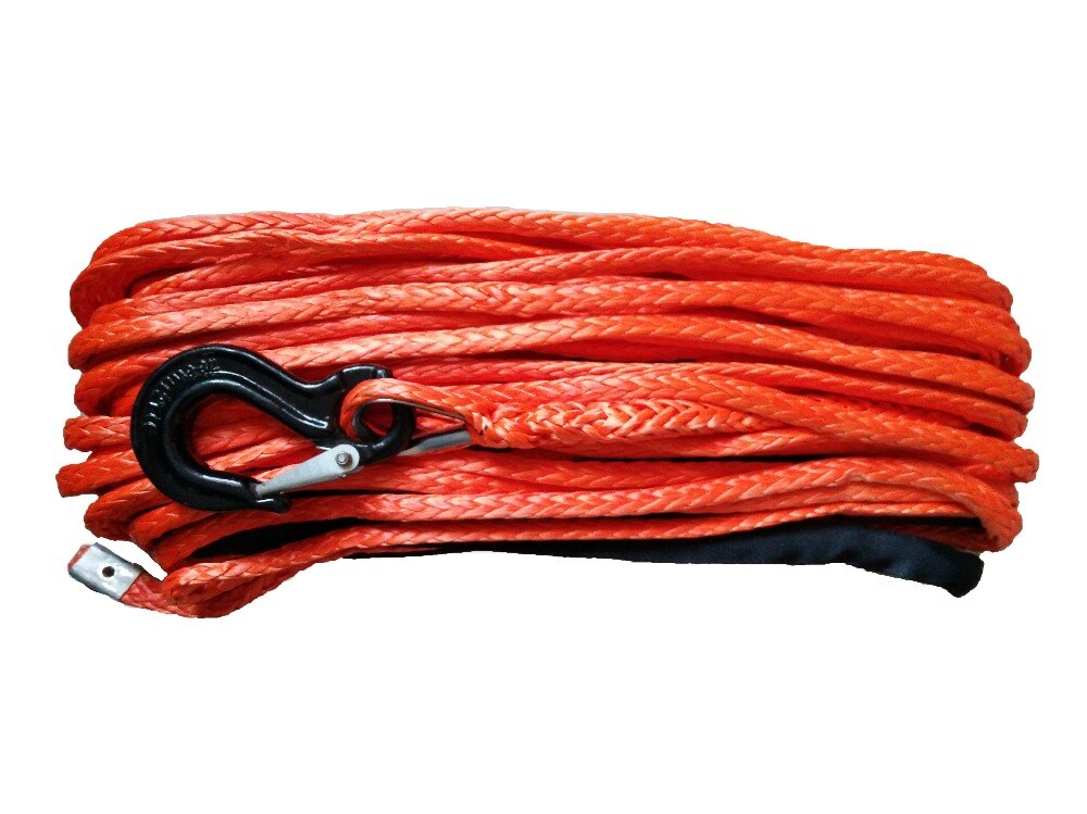 Synthetic Winch Rope ELUTO 49x3/16 6000+LBs Winch Rope Line Cable with  Sheath Winches for Winches SUV ATV UTV Vehicle Boat Ramsey Car Orange  Cables Automotive tapachula.gob.mx