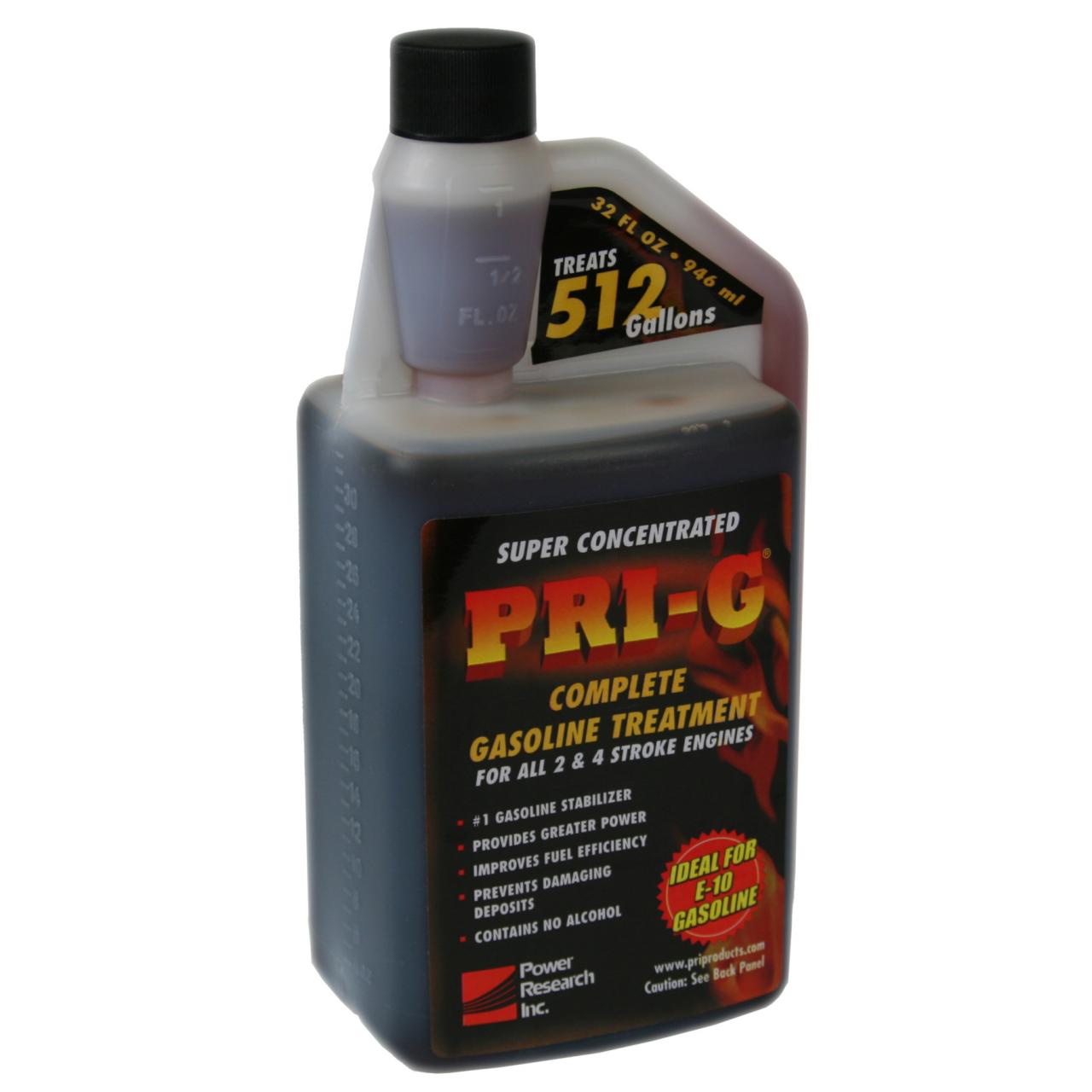 PRI-G 32-oz - Gasoline Stabilizer Treatment - Treats 512 gallons