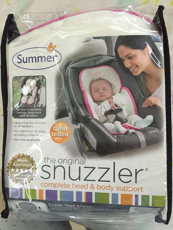 Baby] Summer Infant Snuzzler 寶寶車用柔軟保護墊@ Bunnybear :: 痞客邦::