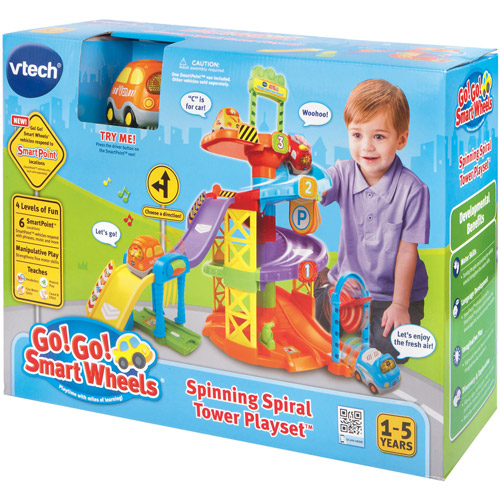 VTech Go! Go! Smart Wheels Spinning Spiral Tower Playset (Frustration Free  Packaging): Buy Online at Best Price in UAE - Amazon.ae