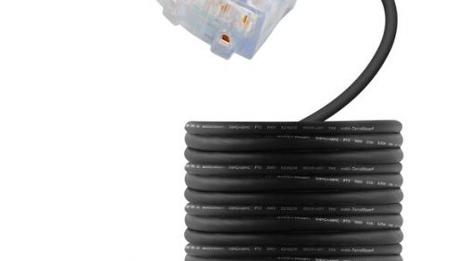 100 ft 14/3 SJEOW Cold Weather Extension Cord with Lighted End Home  Improvement uniforce Electrical Supplies