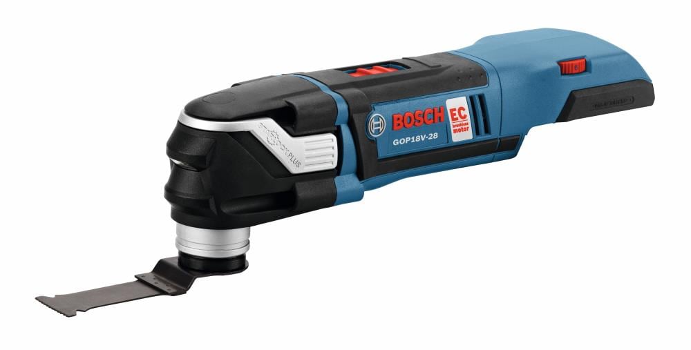 Bosch Starlock Plus 3-Piece Brushless 18-Volt Variable Speed Oscillating  Multi-Tool Kit in the Oscillating Tool Kits department at Lowes.com