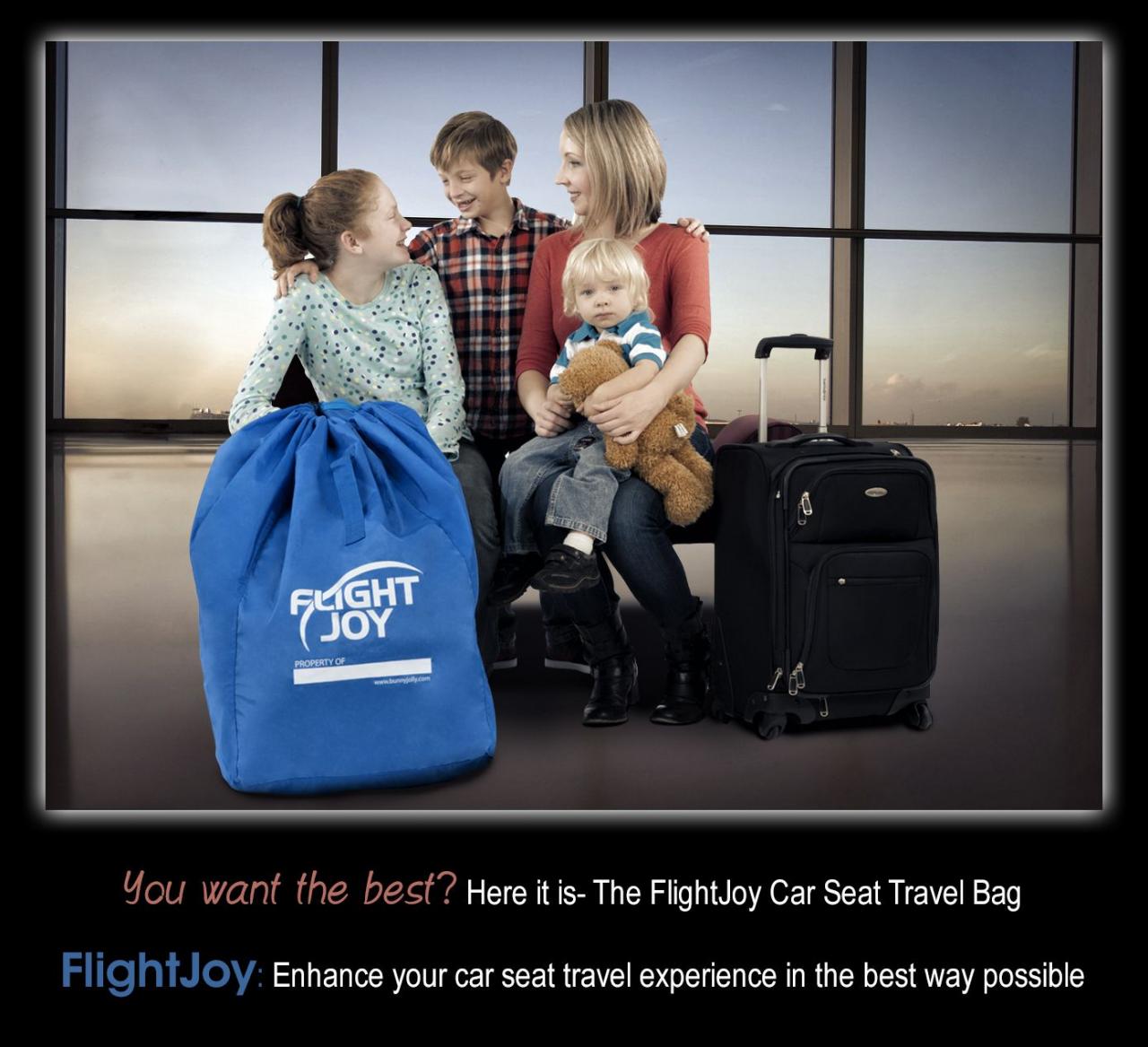 Flightjoy #carseattravelbag, #gatecheck -Traveling made simple for your  whole family. http://tinyurl.com/pcdzt53 | Car seat travel bag, Car seats, Travel  bag