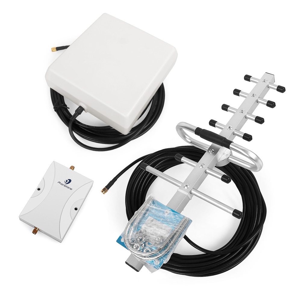Phonetone 850 / 1900MHz Cell Phone Signal Booster 65dB Repeater Amplifier  Kit Sale, Price & Reviews | Gearbest