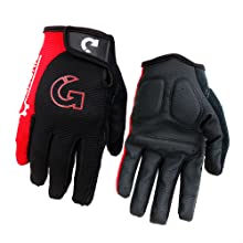 GEARONIC TM Cycling Bike Bicycle Motorcycle Shockproof Foam Padded Outdoor  Sports Half Finger Short Gloves - Red L : Amazon.ca: Sports & Outdoors