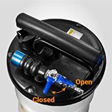 Buy Youxmoto 6.5L Oil Changer Vacuum Transmission Fluid Extractor Pneumatic/Manual  Fluid Evacuator with Pump for Automobile Fluids Vacuum Evacuation Online in  Indonesia. B08NVW7K31