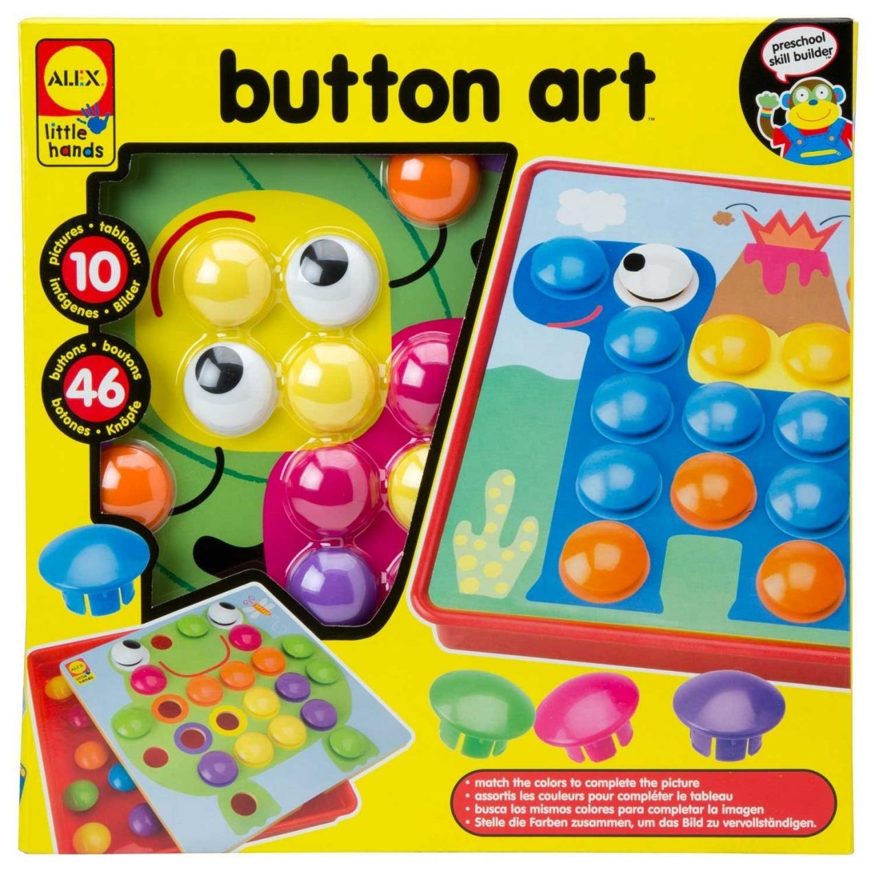Buy Alex Toys Early Learning Button Art Little Hands Online at Low Prices  in India - Amazon.in
