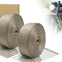 Heat Wrap, Matting & Sleeving 2 Rolls of 2 x50Ft with 20 Stainless Ties and  Gloves LIBERRWAY Exhaust Wrap Header Wrap Exhaust Heat Wrap Tap Kit for Car  Motorcycle Automotive mceadvisory.com