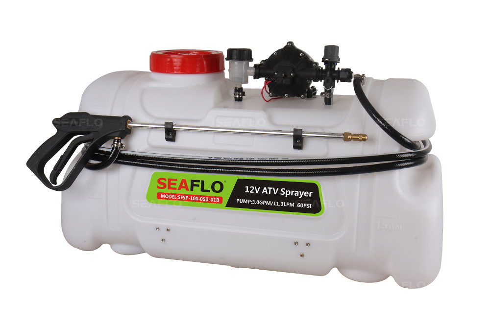ATV Lawn Sprayer | SEAFLO 100 Litres Capacity Pump Sprayer