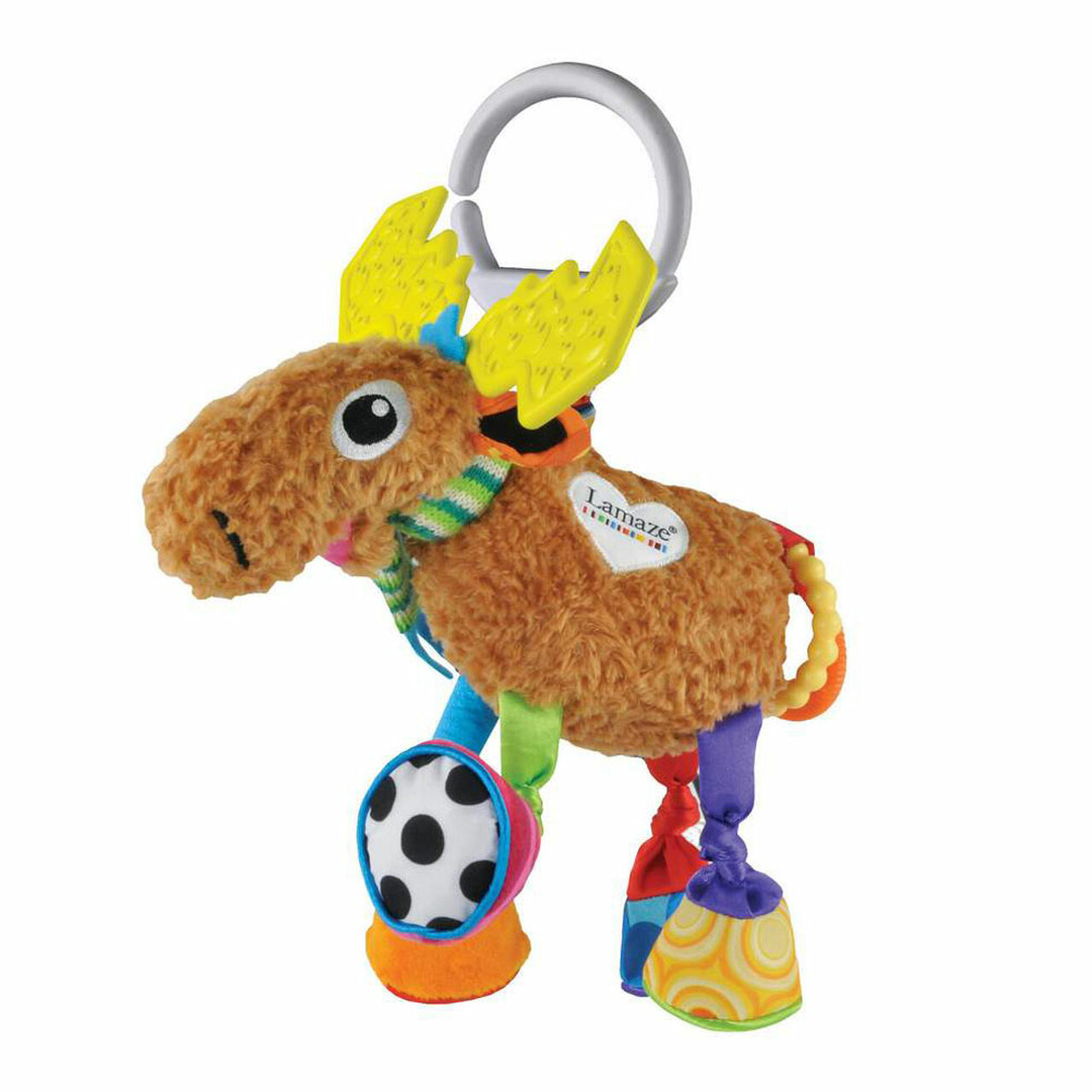 Lamaze Mortimer the Moose Toy | Moose toys, Stroller toys, Baby toys