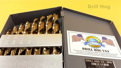 29 PC COBALT Drill Bit Set M42 Cobalt Twist Drills Lifetime Warranty Drill  Hog® - £70.96 | PicClick UK