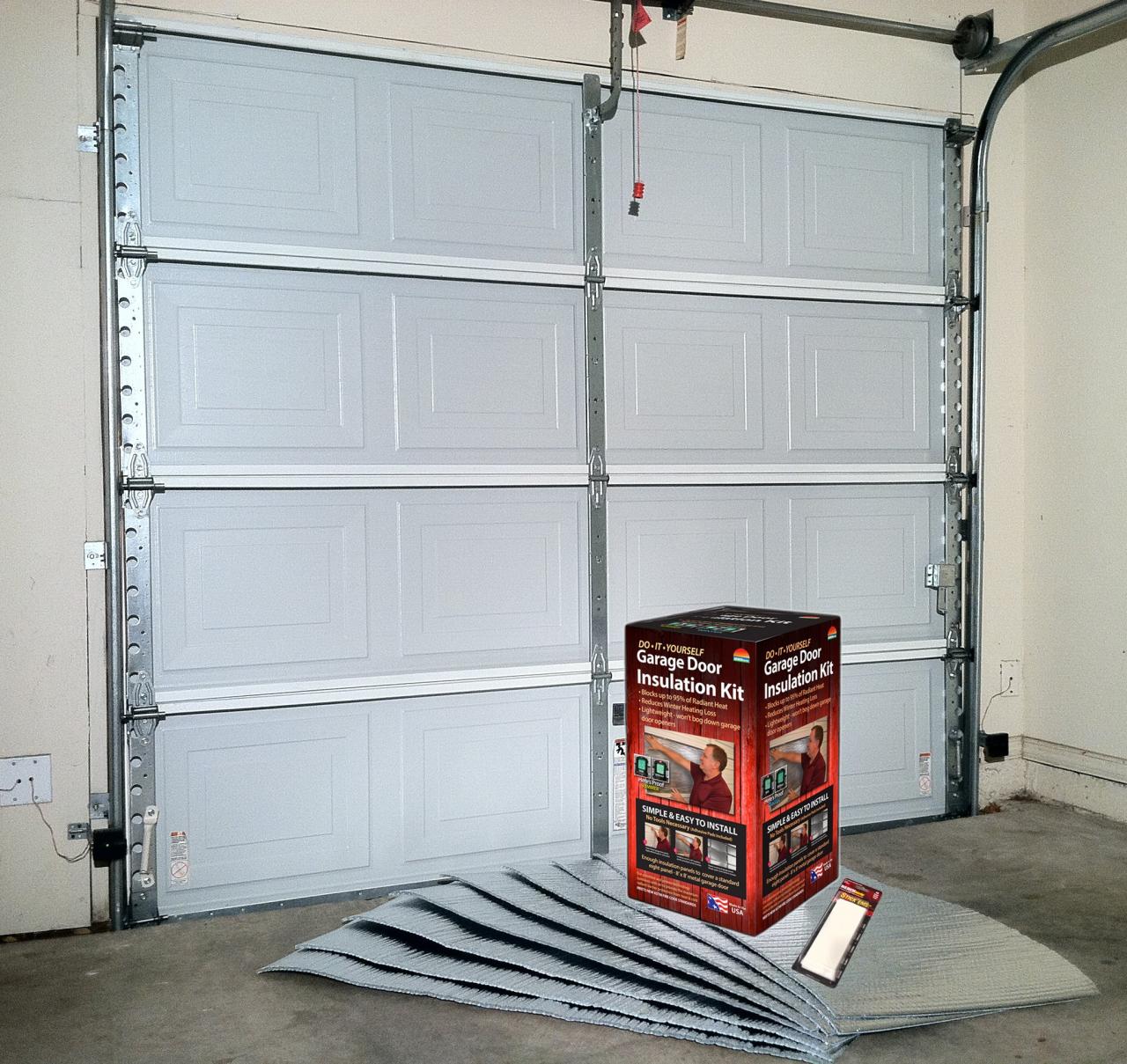 3009 Reflective Air² Garage Door Insulation Kit – Reach Barrier