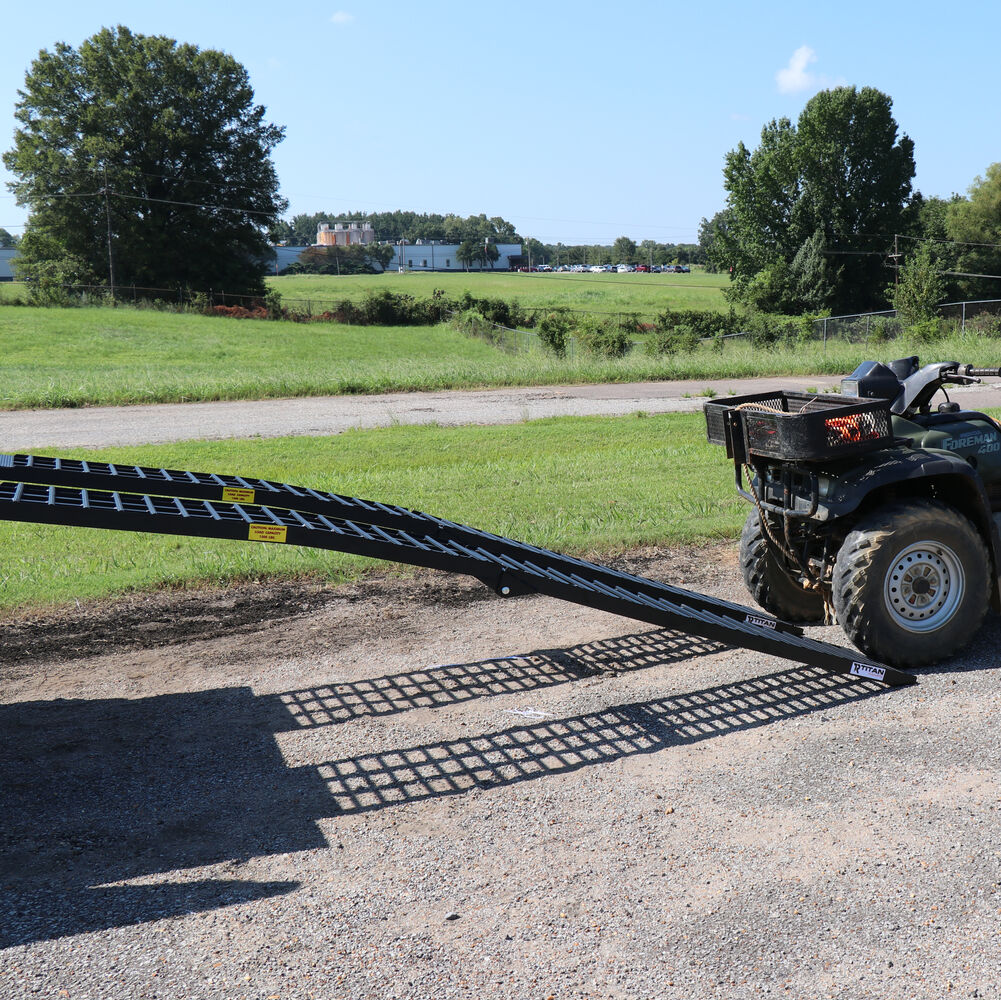 10 FT HD Wide 4 Beam UTV Ramps, 2,700 LB Capacity – Commercial & Industrial  Trailer Ramps - Titan Ramps™ (Free Shipping)