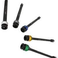 ABN 1/2in Drive 8in Long Color-Coded Torque Limiting Socket Extension Bar  5pc Tool Kit 65-140 ft/lb Set