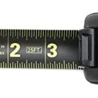 Lufkin Devices L1025B Black Widow 25' Tape Measure Low Glare Matte Finish  Hi-Visibility Blade Markings, Original Version : Amazon.co.uk: DIY & Tools
