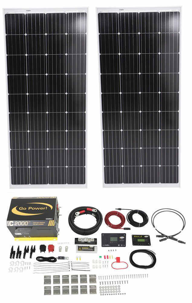 100 Watt Retreat Solar Kit | Go Power