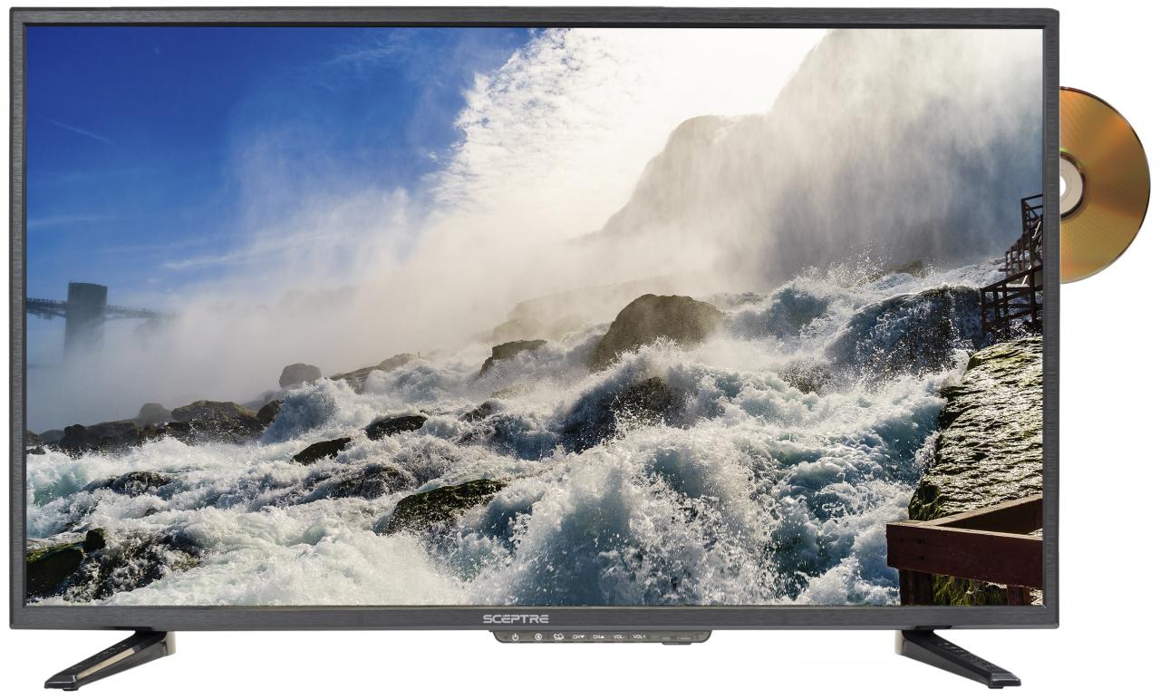 Buy Sceptre 32 1080p FHD LED TV-DVD combo HDMI VGA USB MEMC 120, Machine  Black Online in Taiwan. B076TK4NLV