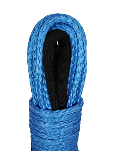 HOOAI Synthetic Winch Rope - 3/16