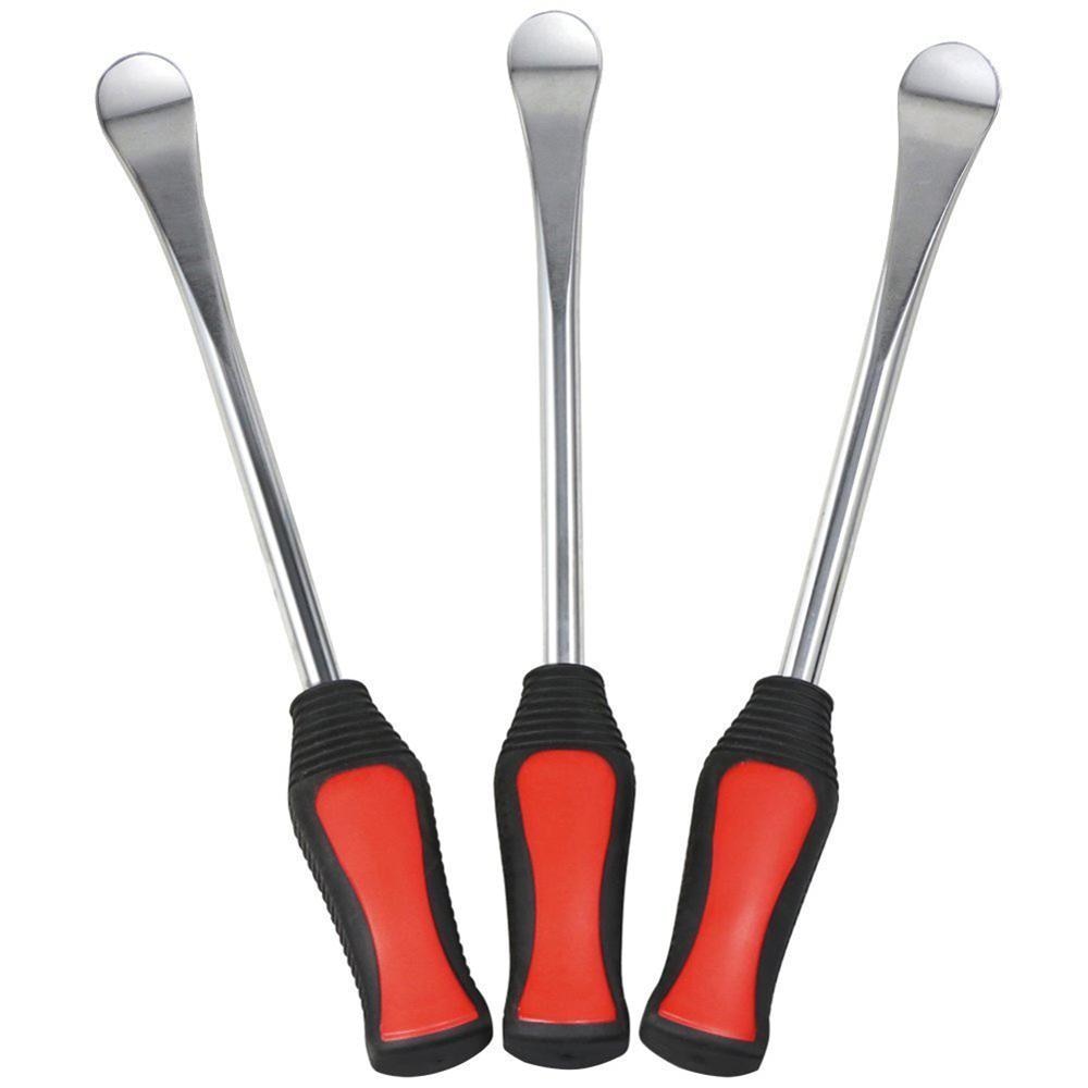 3pcs/set Spoon Motorcycle Bicycle Tire Iron Kit Tire Changing Lever Tools 3  piece tire level spoons with polished chrome finish| | - AliExpress