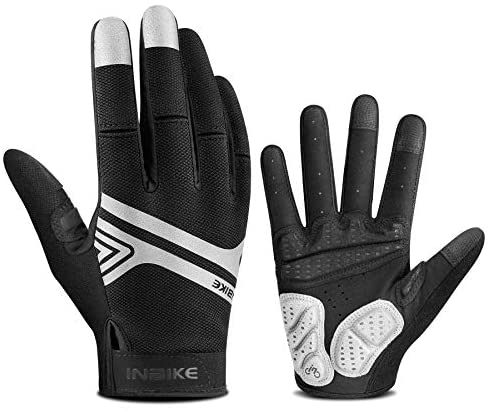 INBIKE Mountain Bike Gloves for Men, Screen Touch Cycling Gloves MTB Paded  Full Finger Black XXL: Buy Online at Best Price in UAE - Amazon.ae