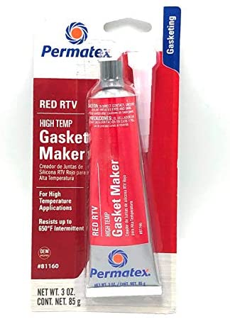 Permatex® High-Temp Red RTV Silicone Gasket Maker – Permatex