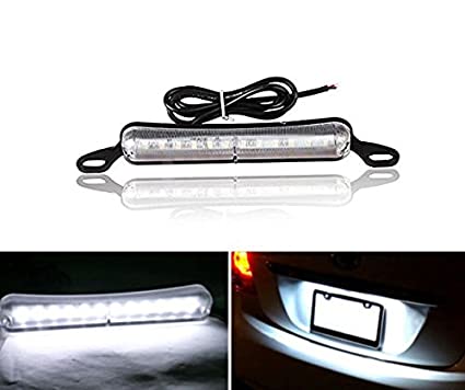 iJDMTOY Universal Fit Bolt-On To License Plate Frame 12-SMD Xenon White LED  License Plate Illumination Light Lamp Automotive Accent & Off Road Lighting  ekoios.vn