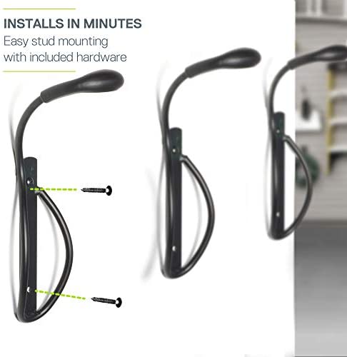 Delta Cycle Leonardo Da Vinci Single Bike Storage Rack Hook Hanger with  Tire Tray for Vertical Indoor Garage : Amazon.ae: Tools & Home Improvement