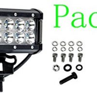 Cutequeen 4 X 36w 3600 Lumens Cree LED Spot Light Off-road - Import It All