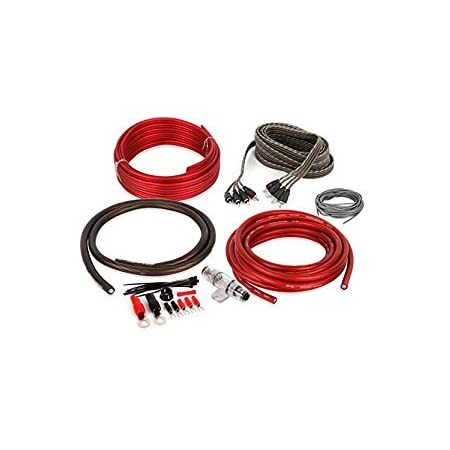 Belva BAK46 5/6-Channel 4 Gauge Amplifier Wiring Kit w/4 & 2-Ch RCA Cable  NEW Car Audio Amplifier Kits Consumer Electronics Motors